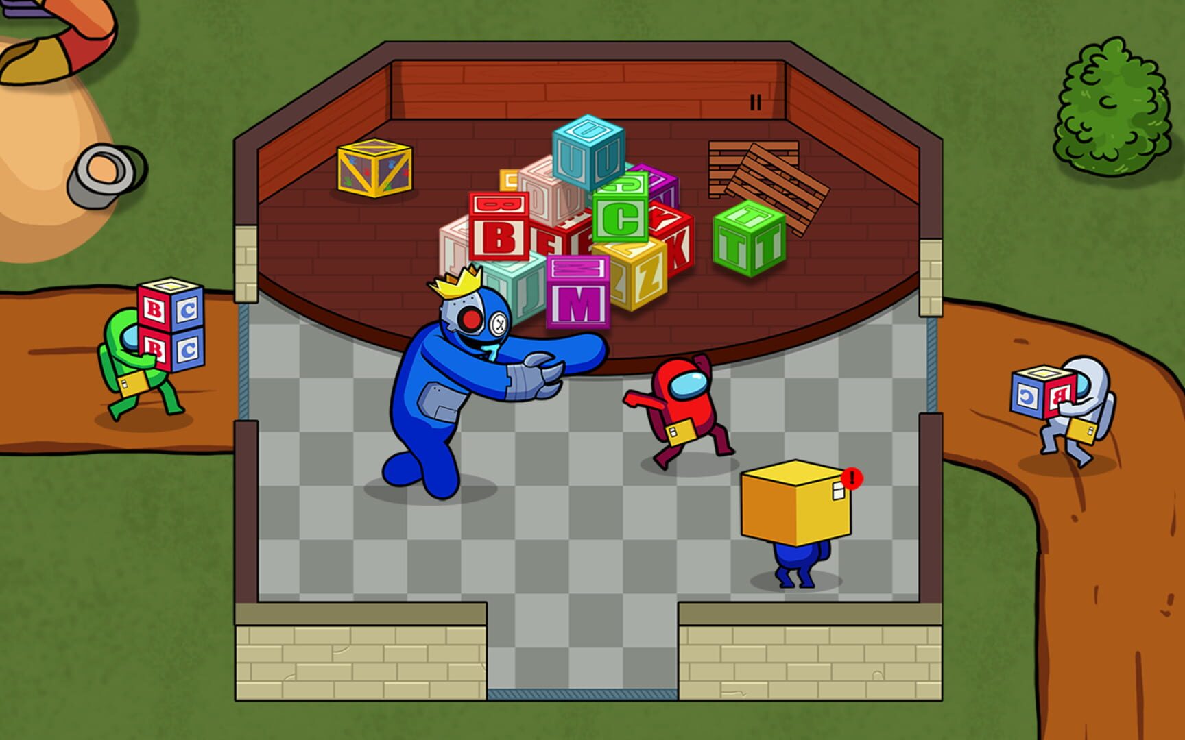 Survivor In Rainbow Monster - Screenshot