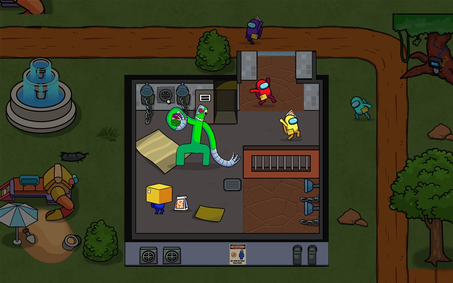 Survivor In Rainbow Monster - Screenshot