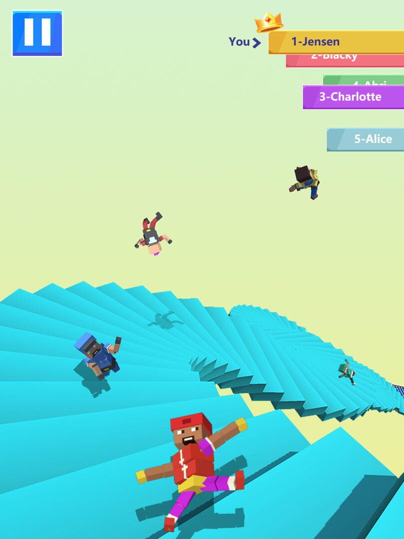 Rolling Stairs Master-Falling - Screenshot