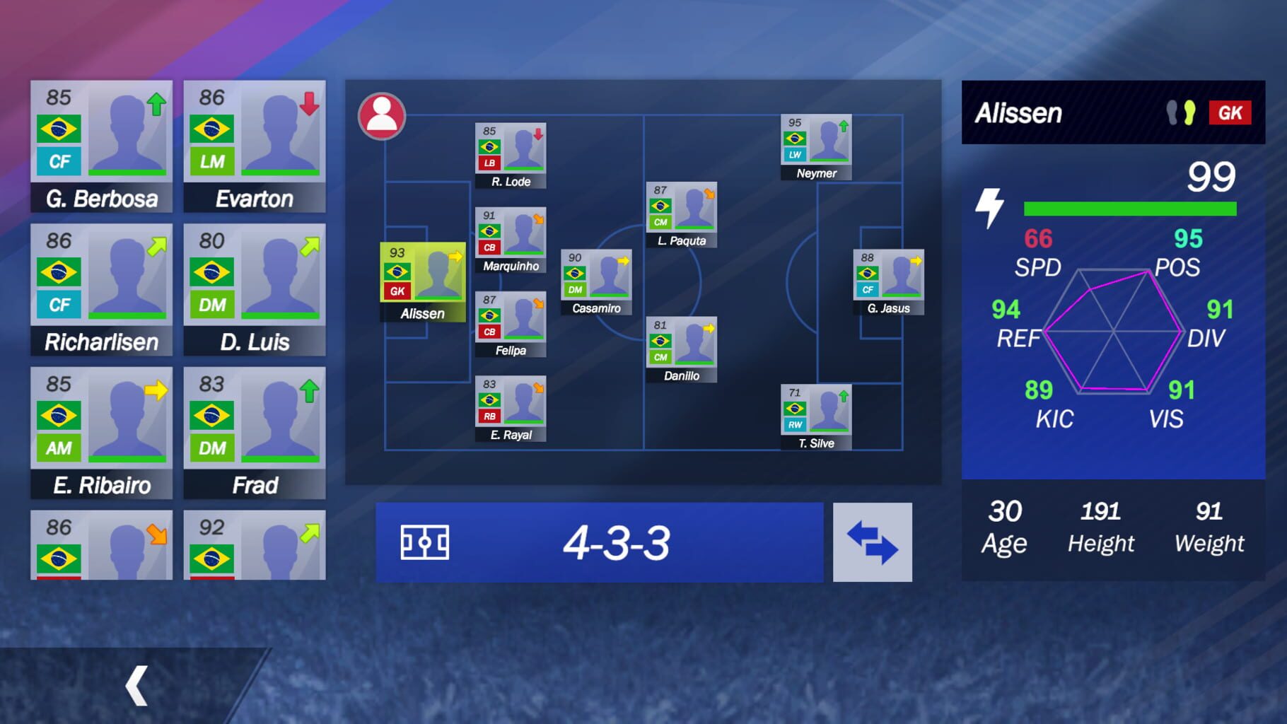Football League 2023 screenshots