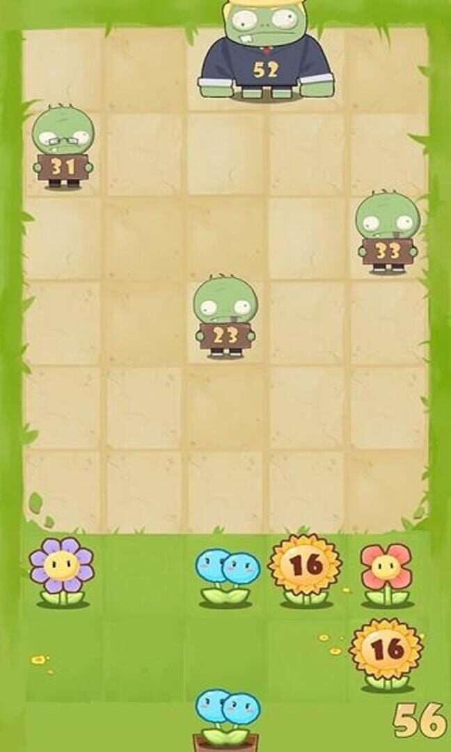 Flower vs. Zombie War - Screenshot