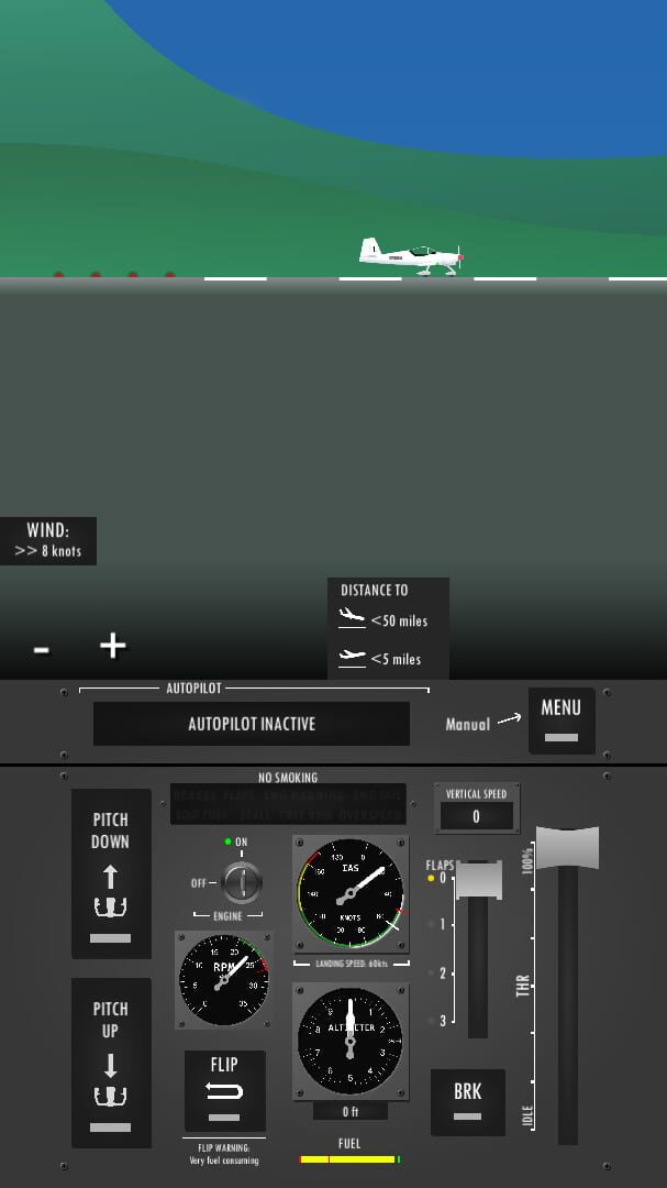 Flight Simulator 2d - Screenshot