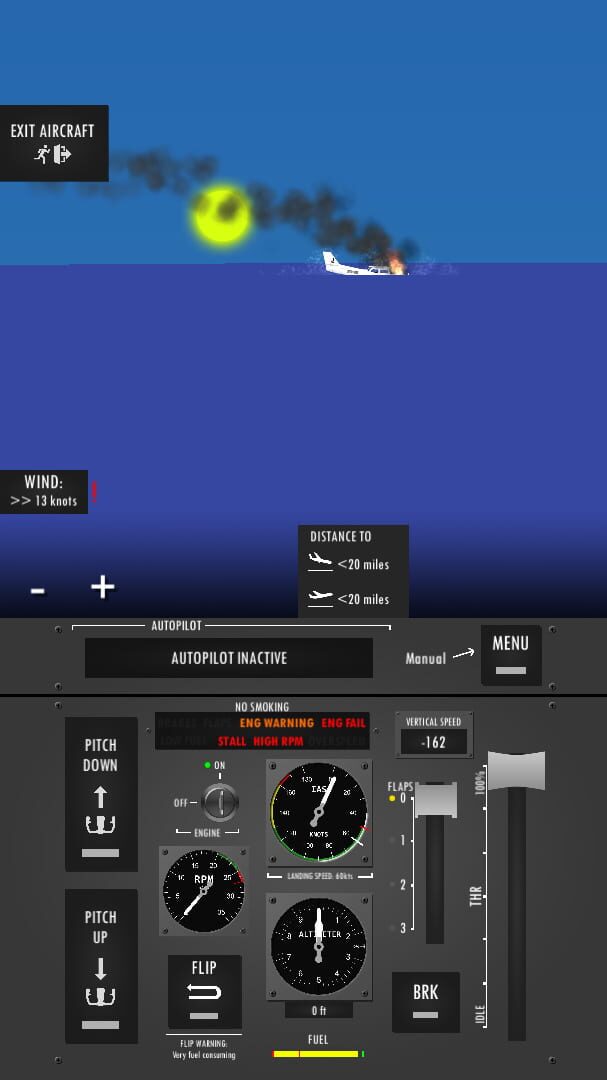 Flight Simulator 2d - Screenshot