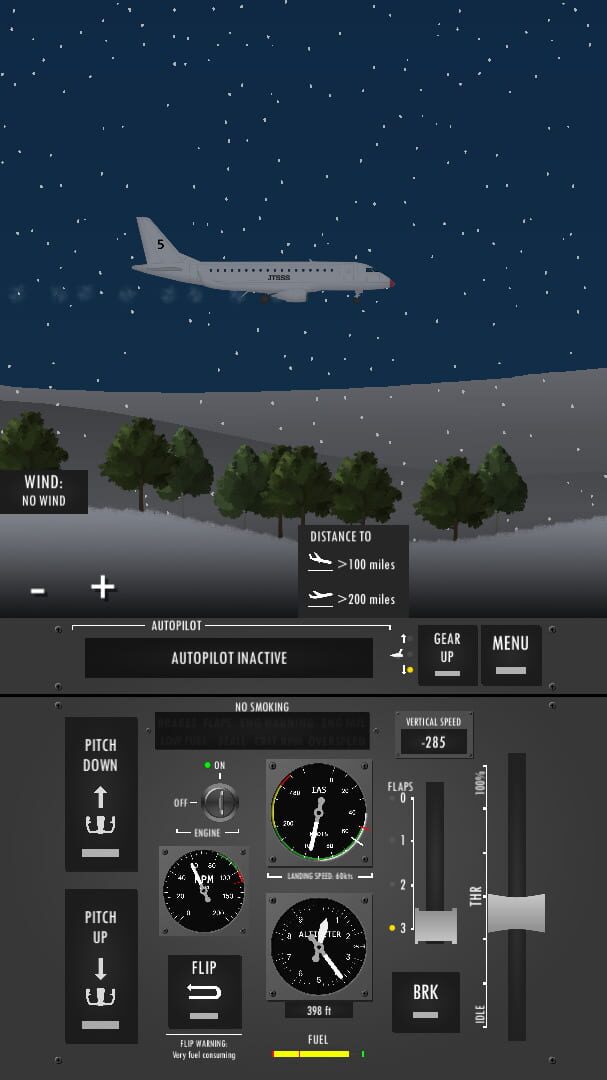 Flight Simulator 2d - Screenshot