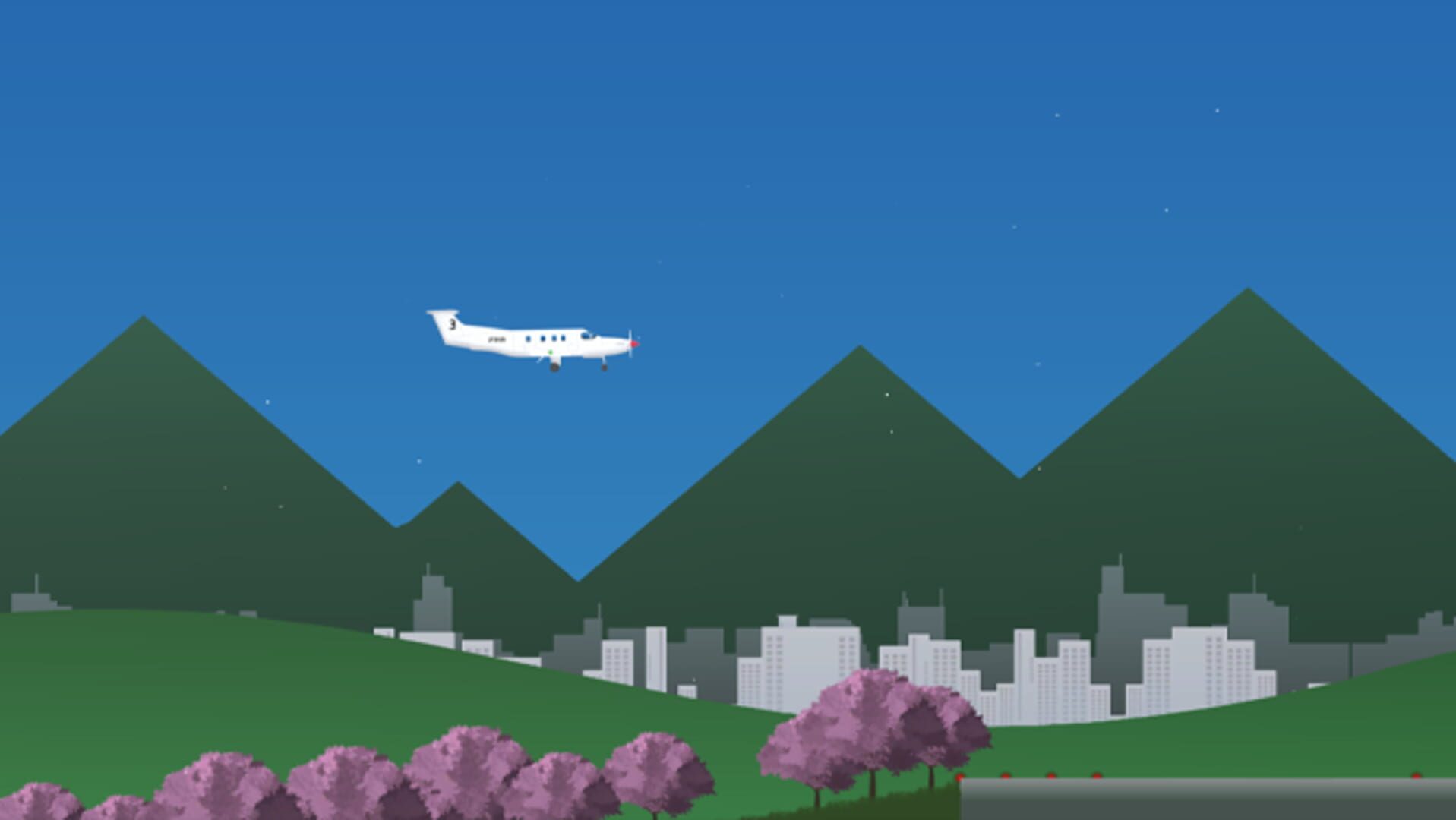 Flight Simulator 2d - Screenshot