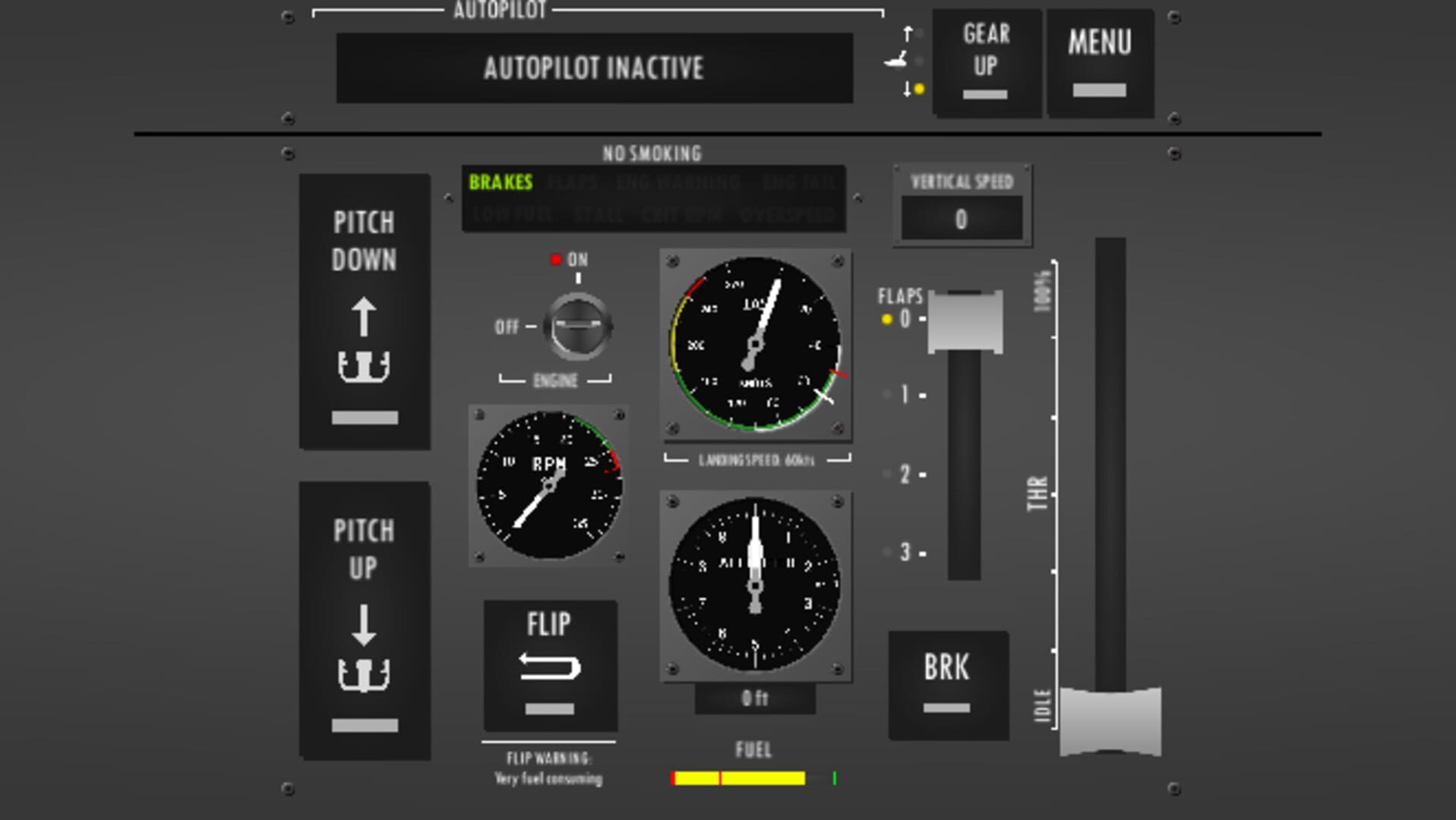 Flight Simulator 2d - Screenshot