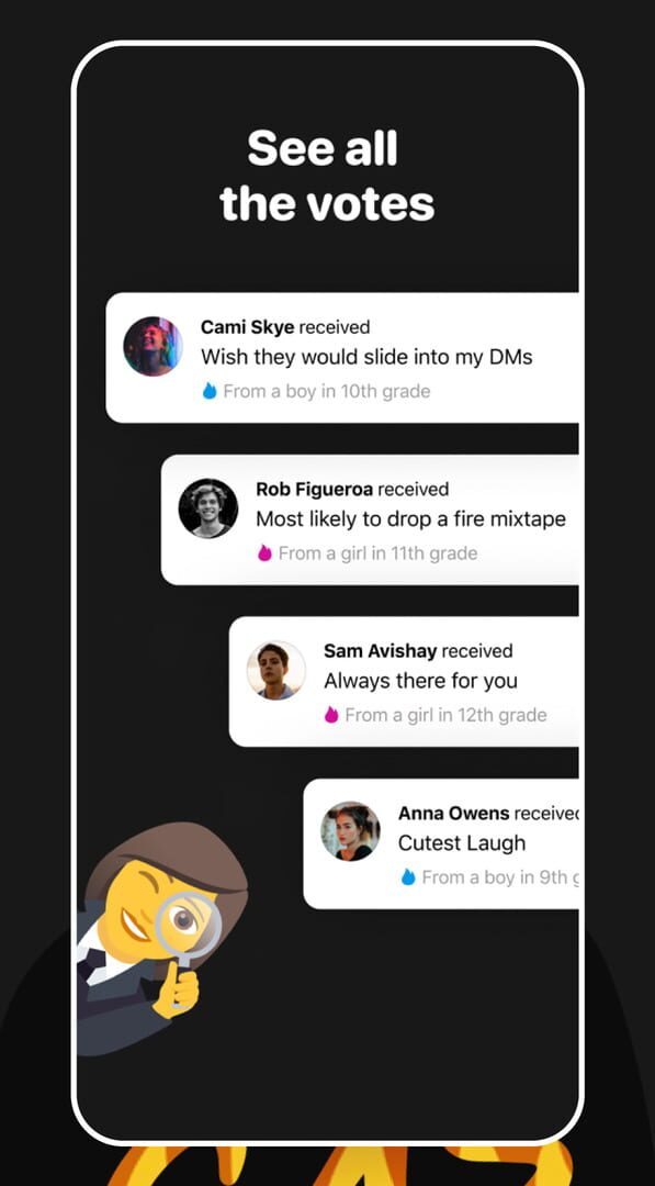 Gas See who likes you - Screenshot