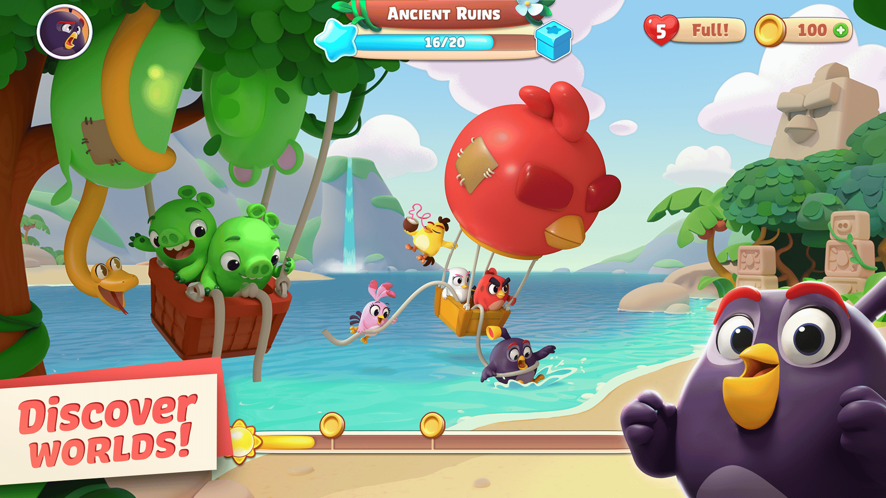 Angry Birds Journey screenshot