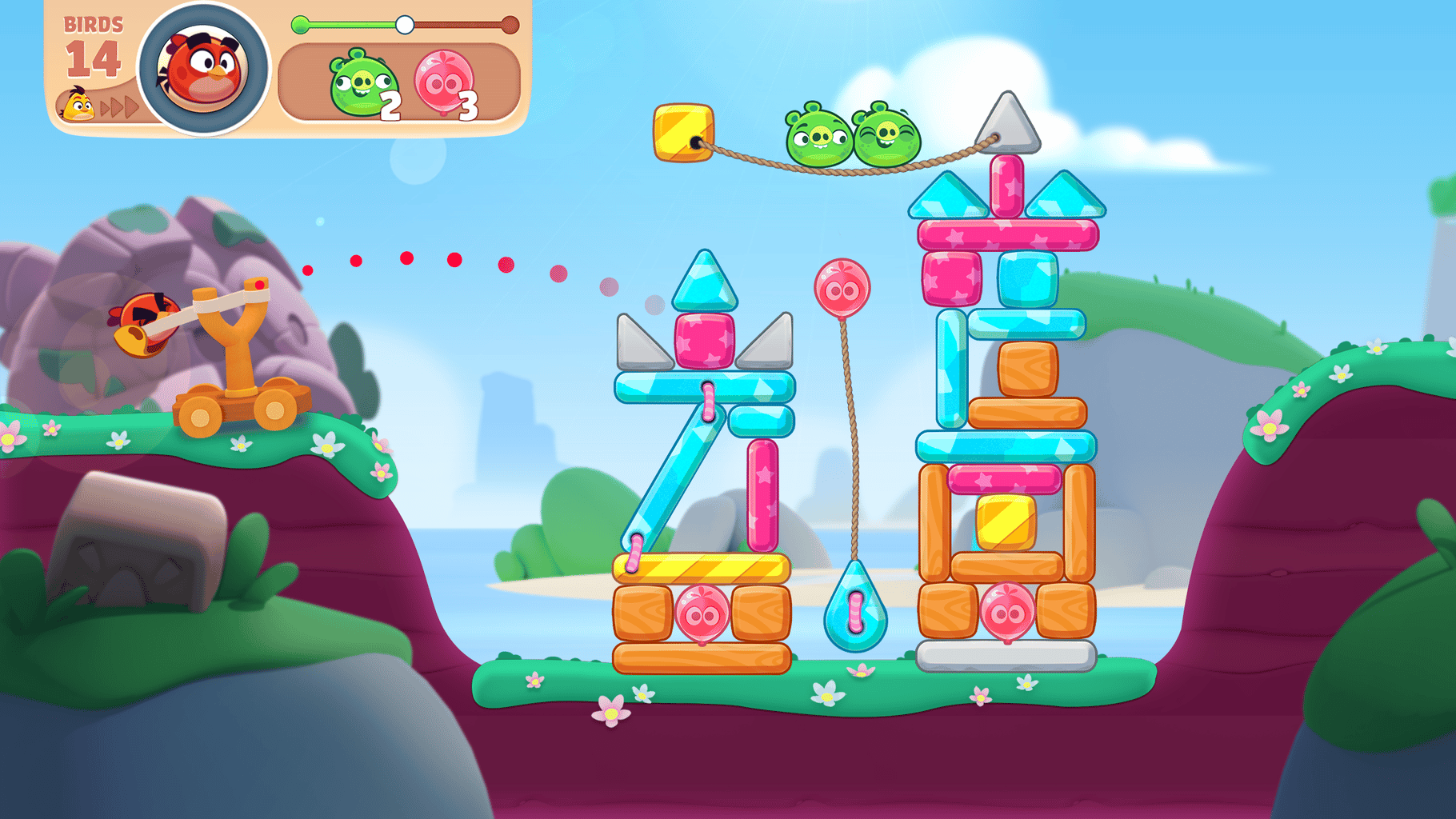 Angry Birds Journey screenshot