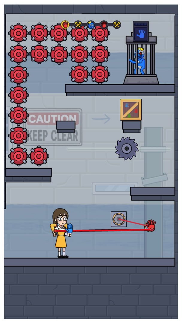 Rainbow Monster: Blue Survivor - Screenshot