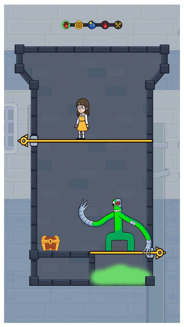 Rainbow Monster: Blue Survivor - Screenshot