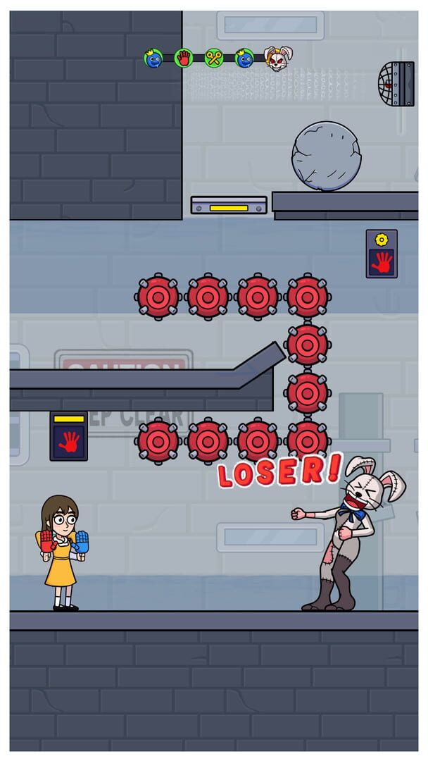 Rainbow Monster: Blue Survivor - Screenshot