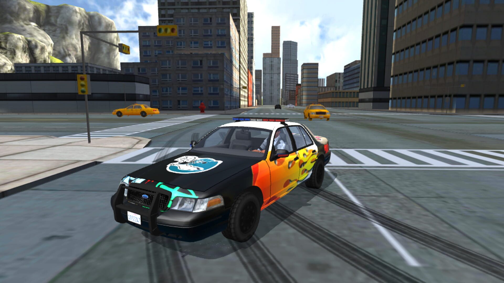 Police Car Drift Simulator - Screenshot