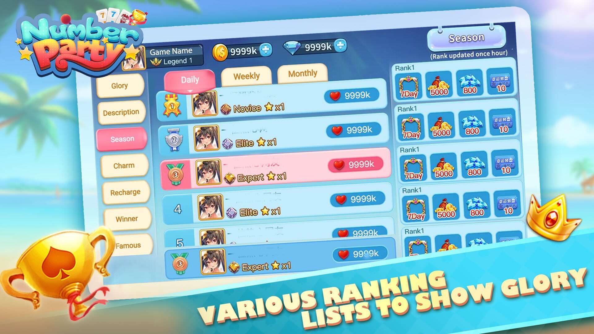 Number Party - Screenshot