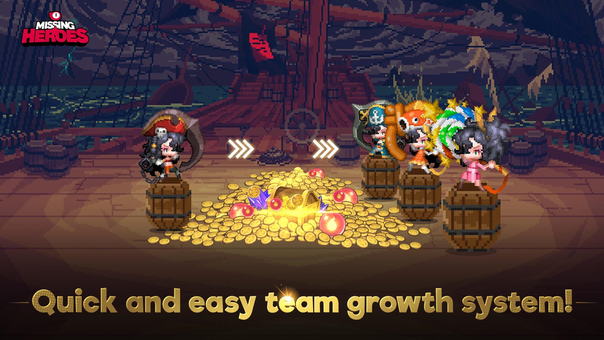 Missing Heroes - Screenshot
