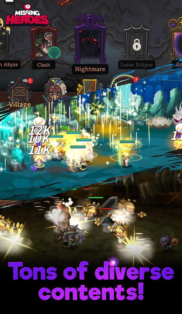 Missing Heroes - Screenshot