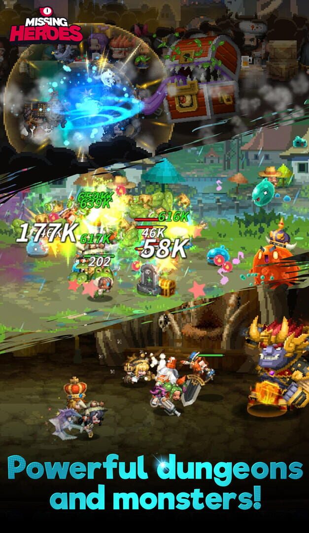Missing Heroes - Screenshot