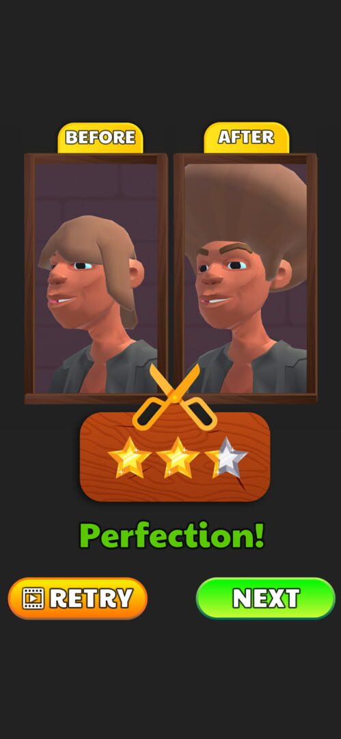 Fade Master 3D: Barber Shop - Screenshot