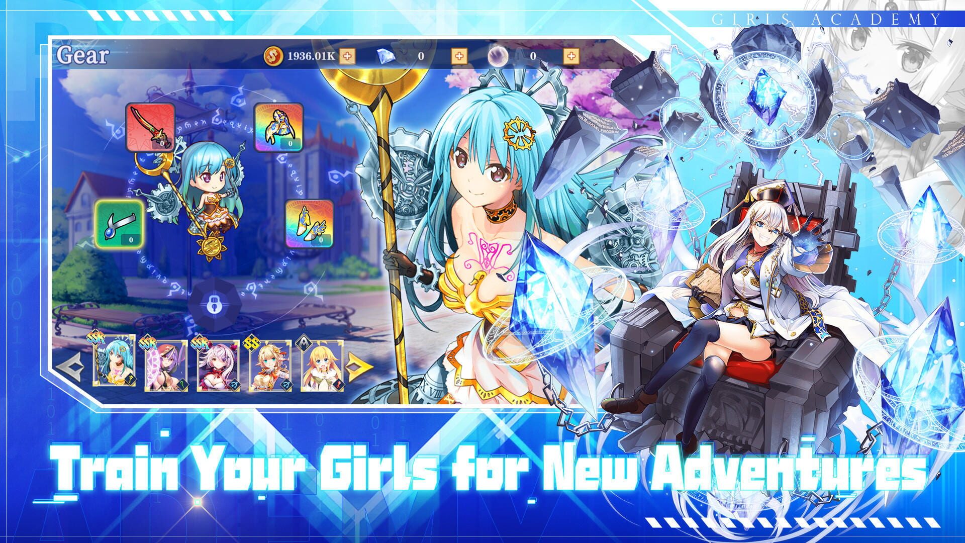 Girls Academy - Screenshot
