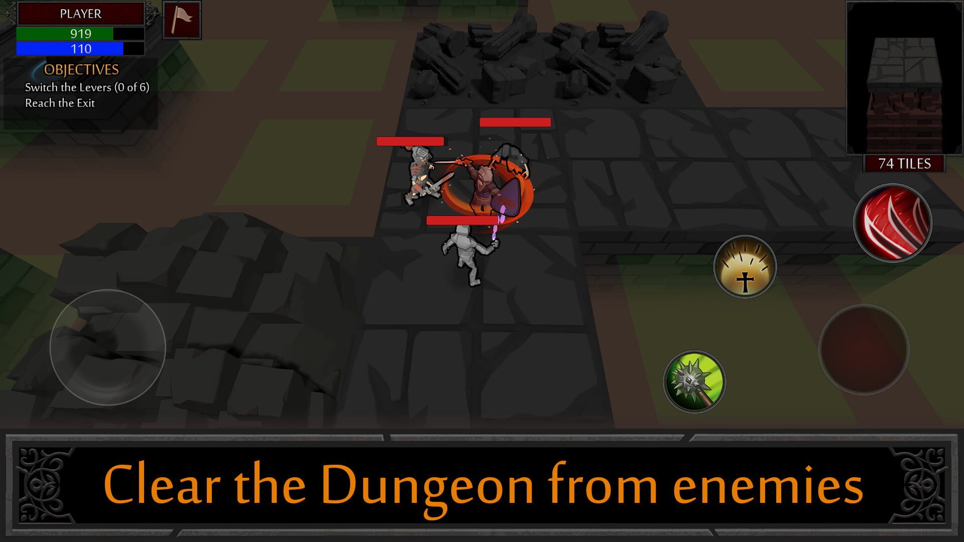 Dungeons and Tiles - Screenshot