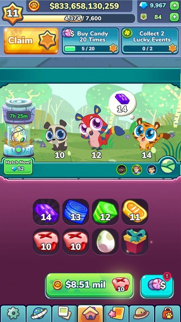 Merge Zoo - Screenshot