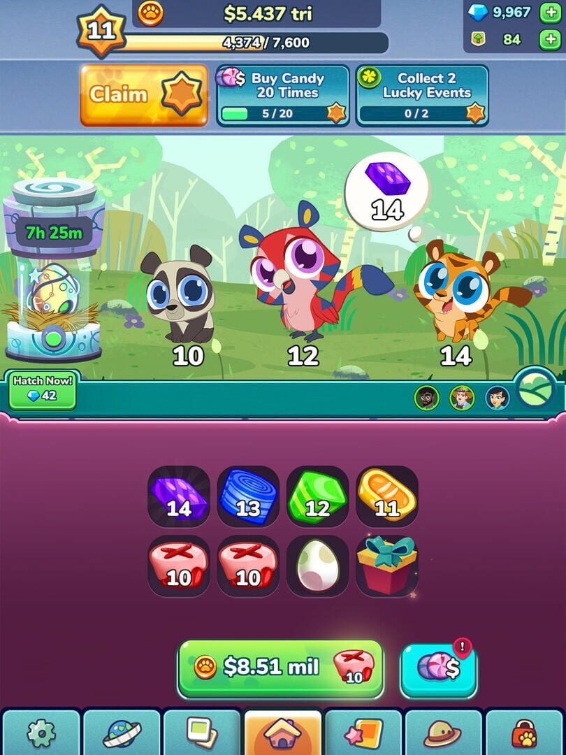 Merge Zoo - Screenshot