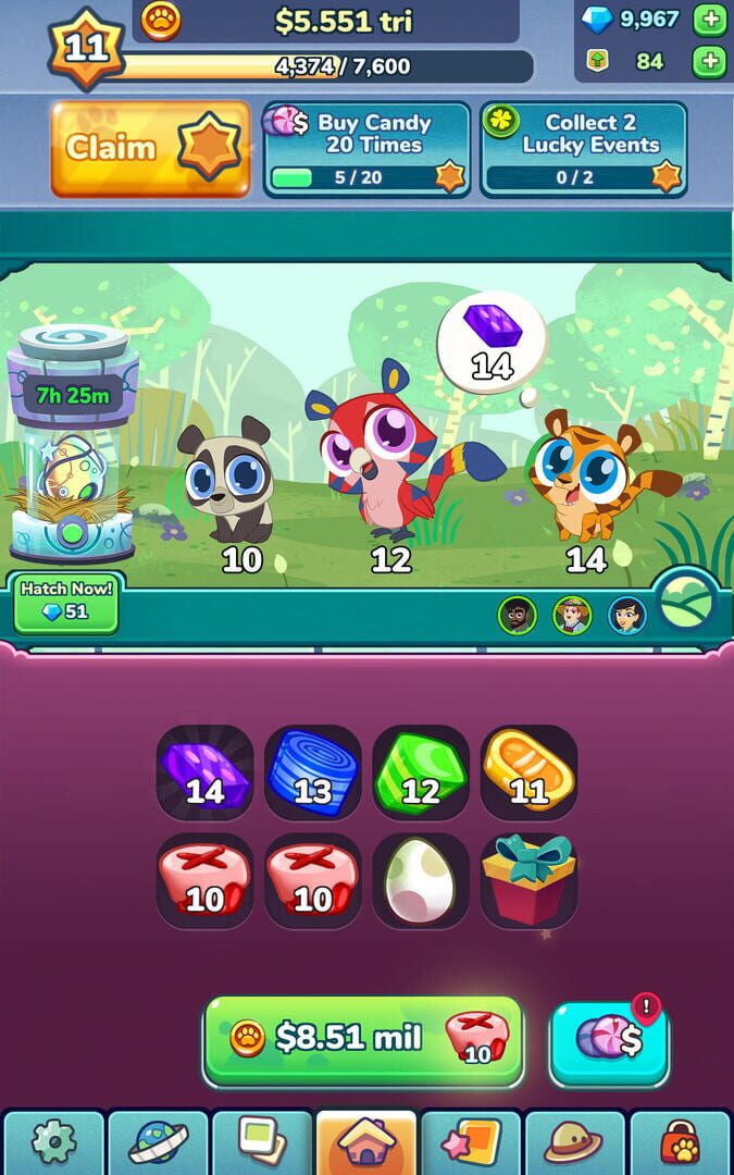 Merge Zoo - Screenshot