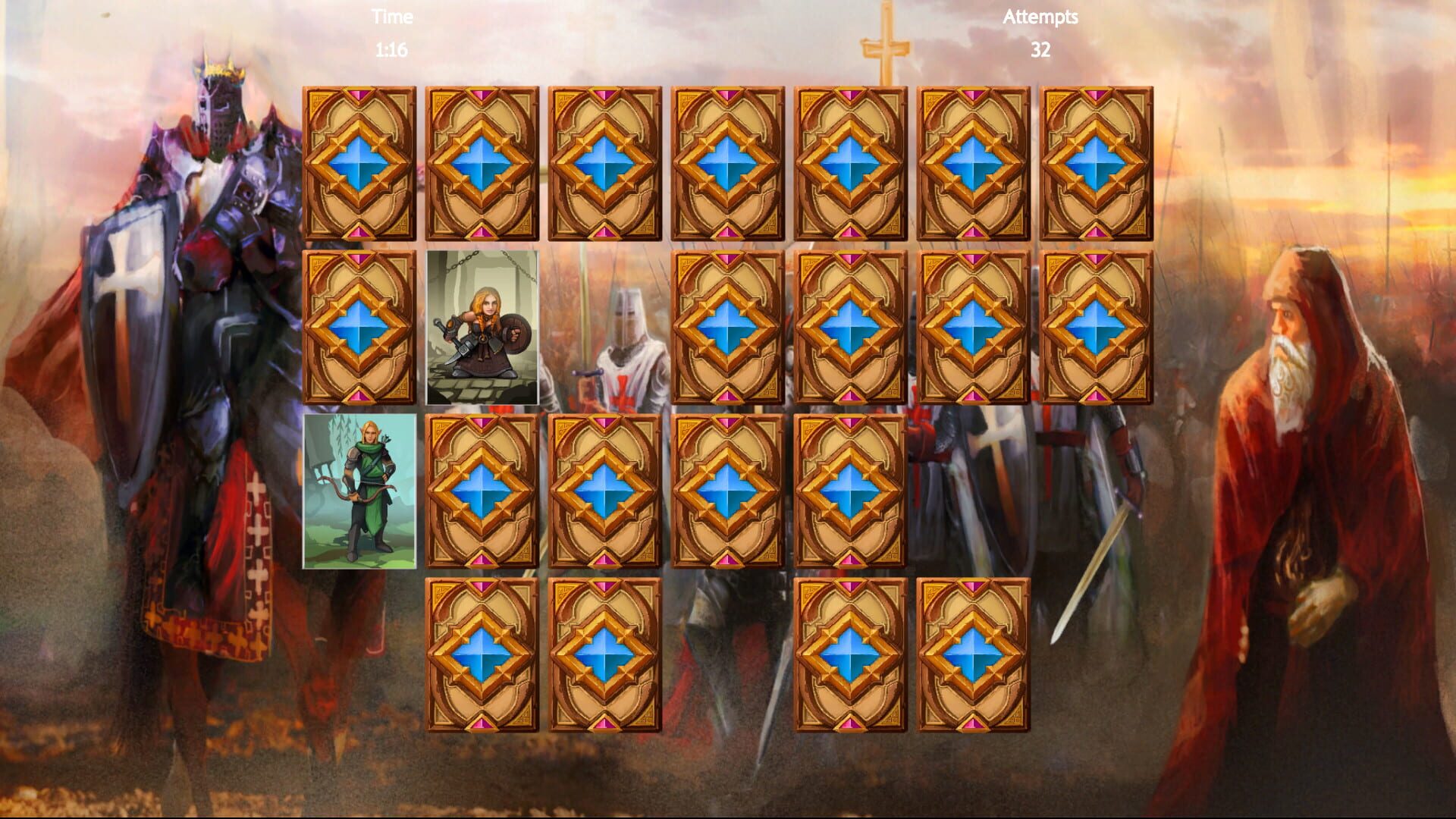 Fantasy Memory Card Game: Expansion Pack 4 - Screenshot