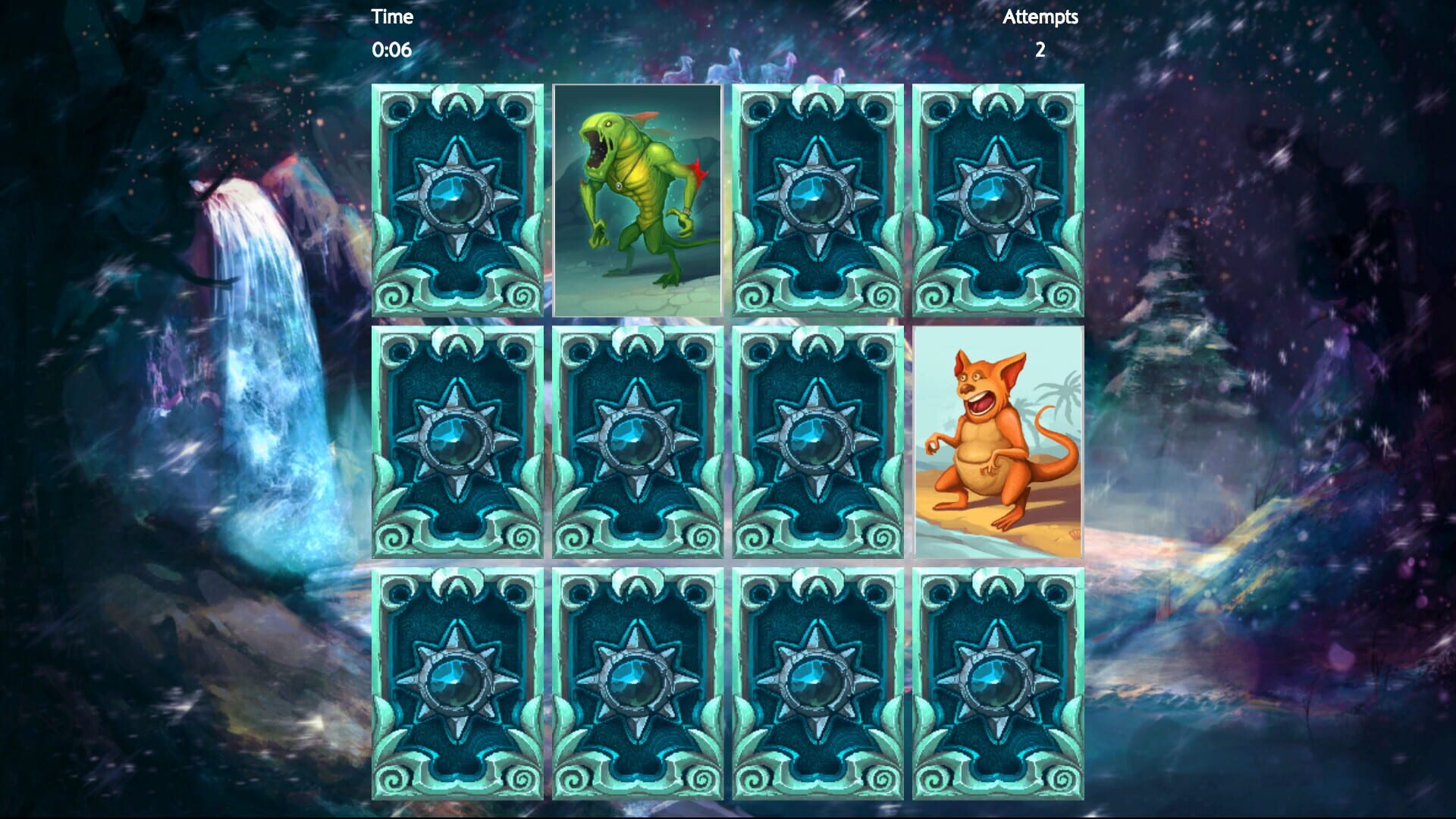 Fantasy Memory Card Game: Expansion Pack 3 - Screenshot