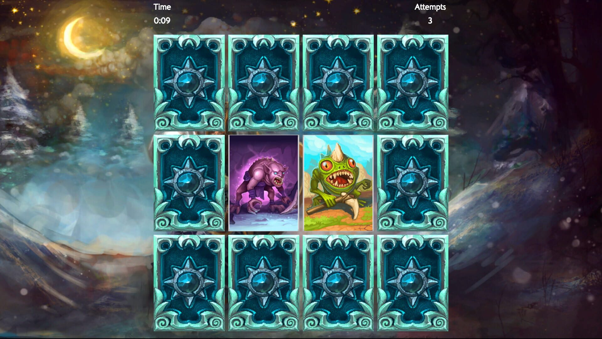 Fantasy Memory Card Game: Expansion Pack 2 - Screenshot