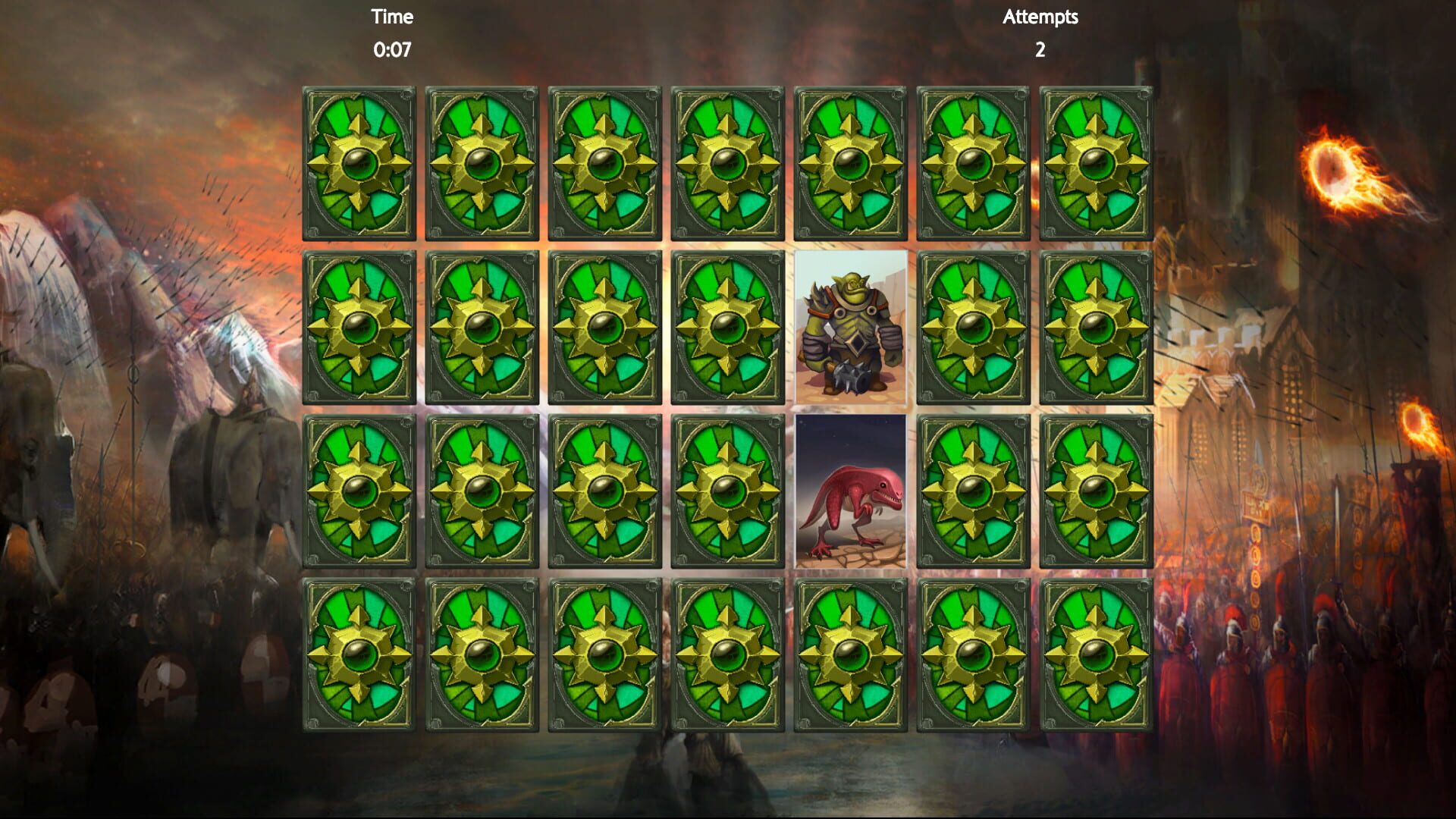Fantasy Memory Card Game: Expansion Pack 6 - Screenshot