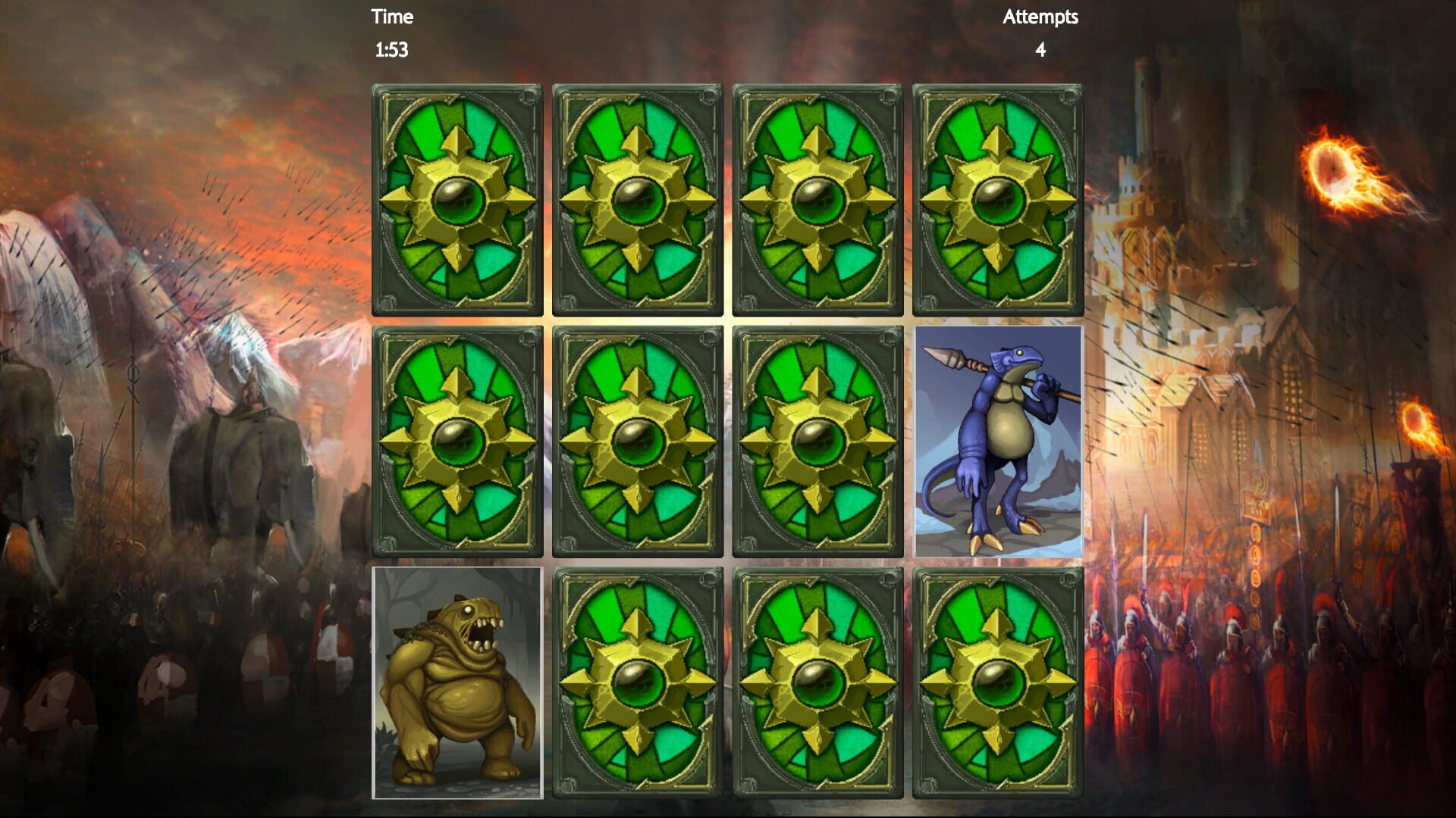 Fantasy Memory Card Game: Expansion Pack 6 - Screenshot