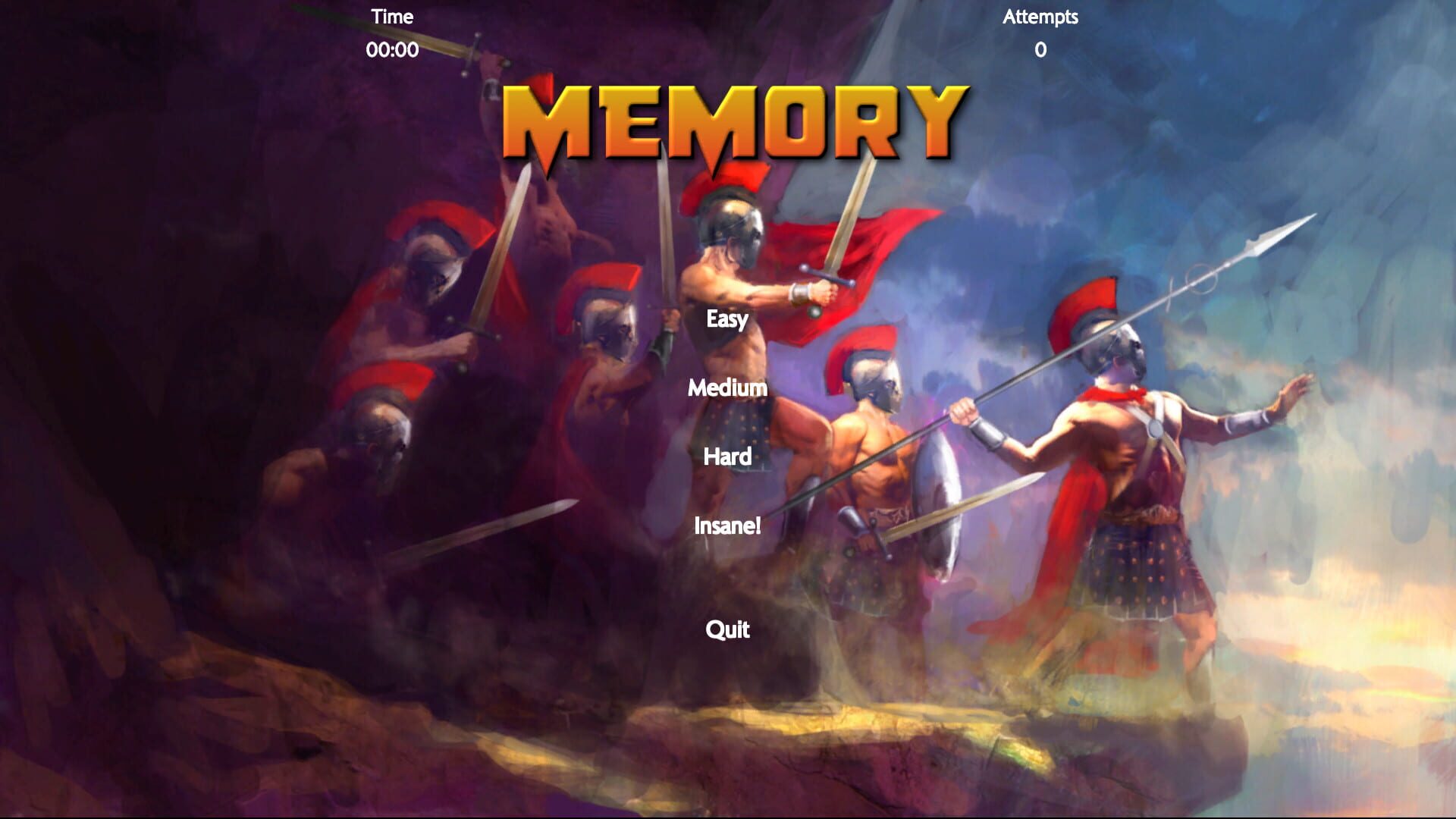 Fantasy Memory Card Game: Expansion Pack 1 - Screenshot