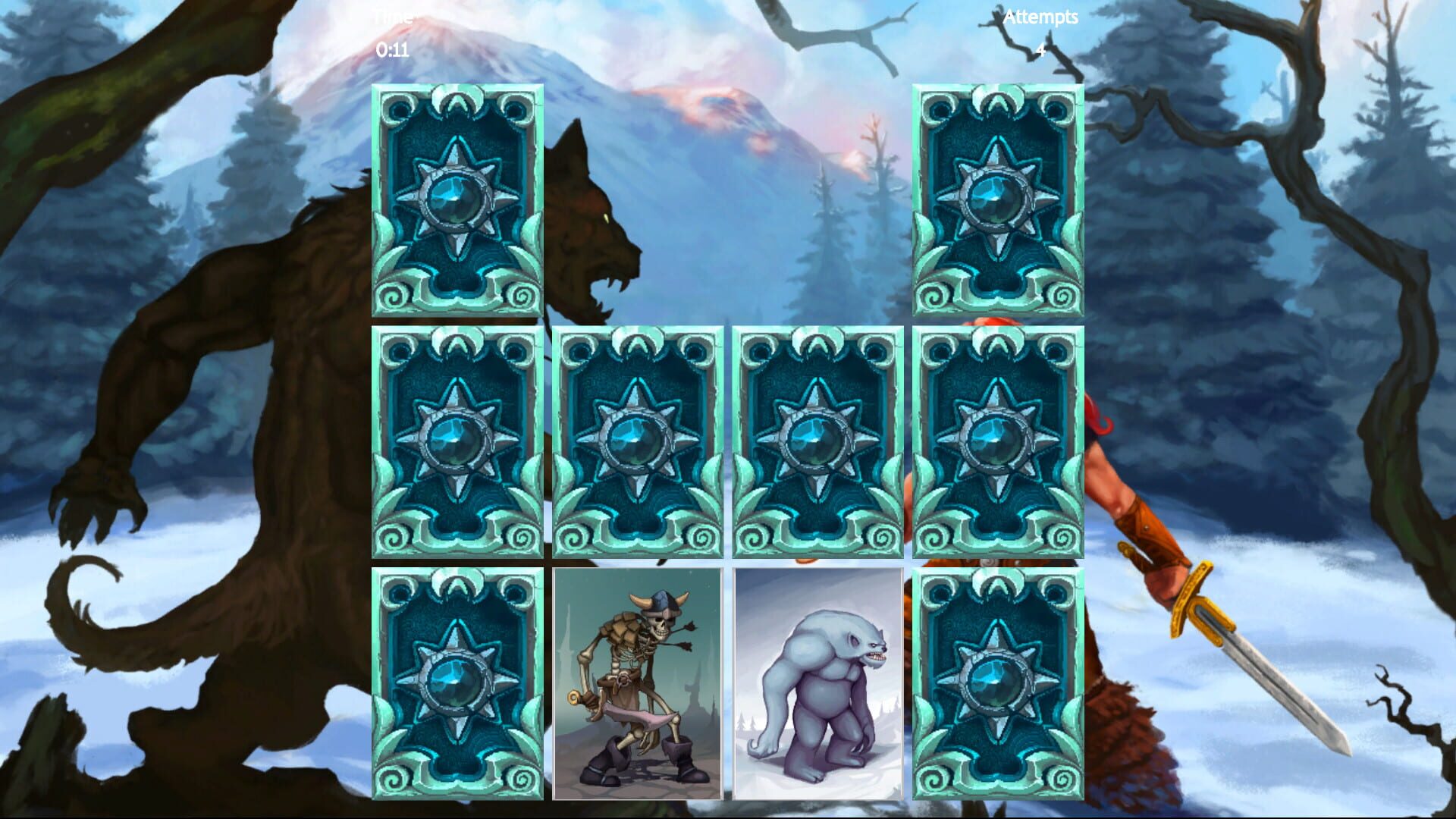Fantasy Memory Card Game: Expansion Pack 7 - Screenshot
