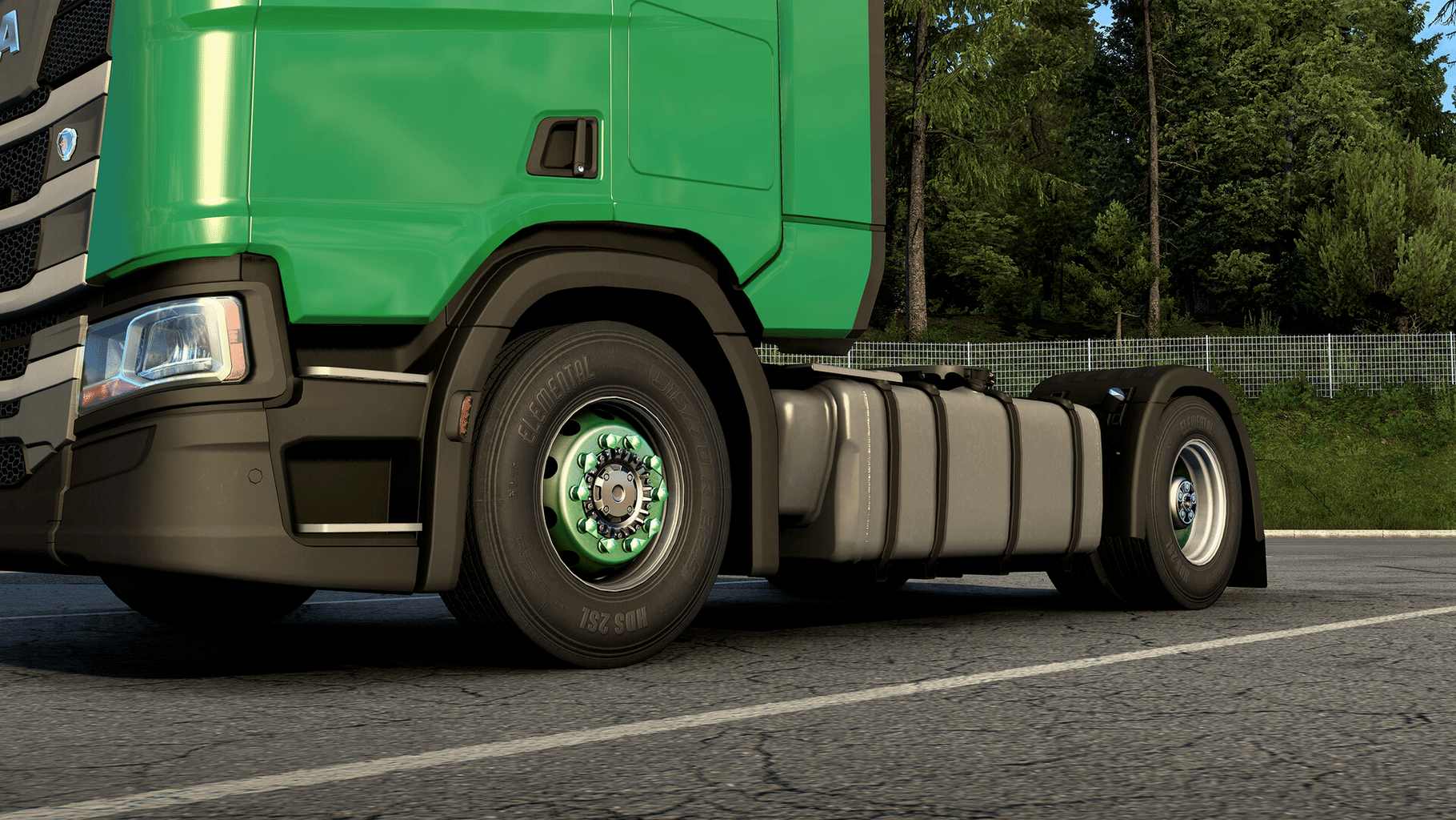 Euro Truck Simulator 2: Wheel Tuning Pack screenshot