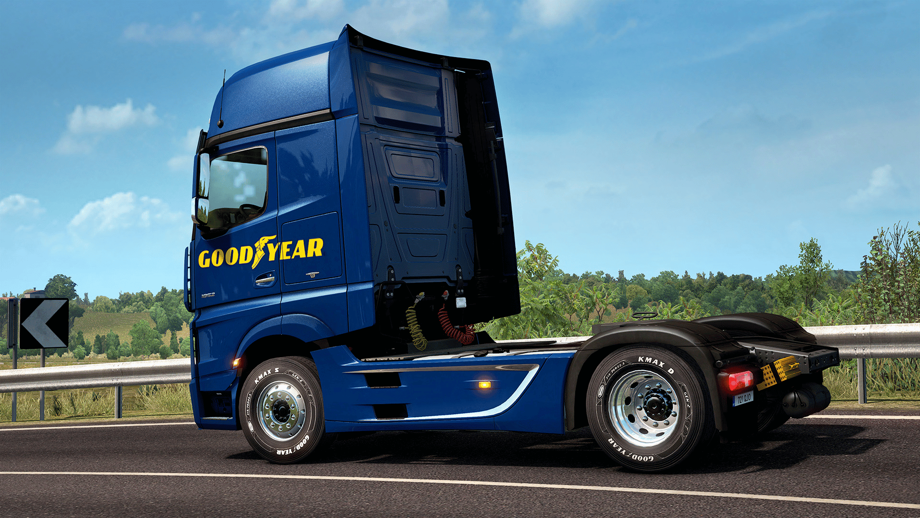 Euro Truck Simulator 2: Goodyear Tyres Pack screenshot