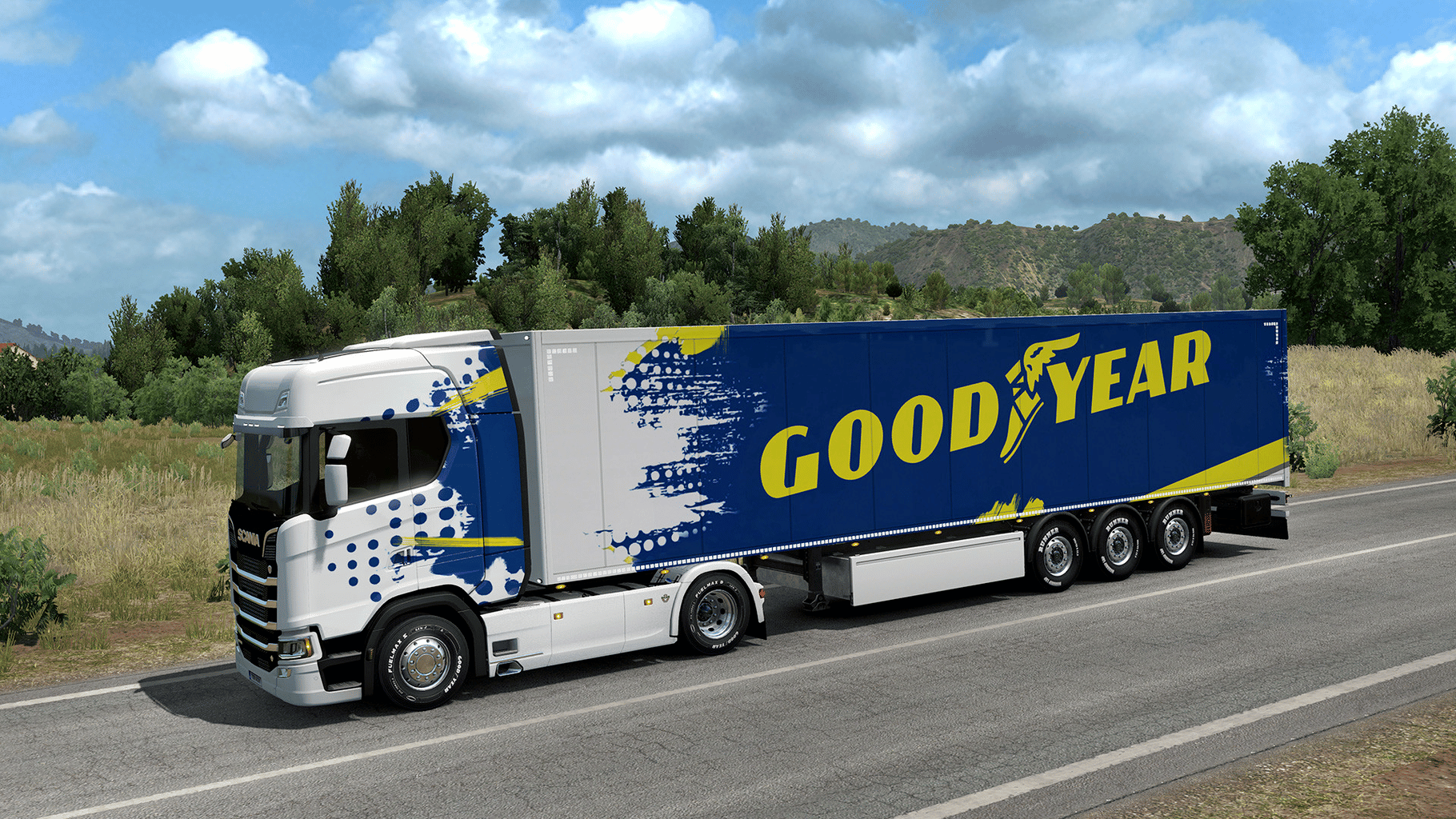 Euro Truck Simulator 2: Goodyear Tyres Pack screenshot