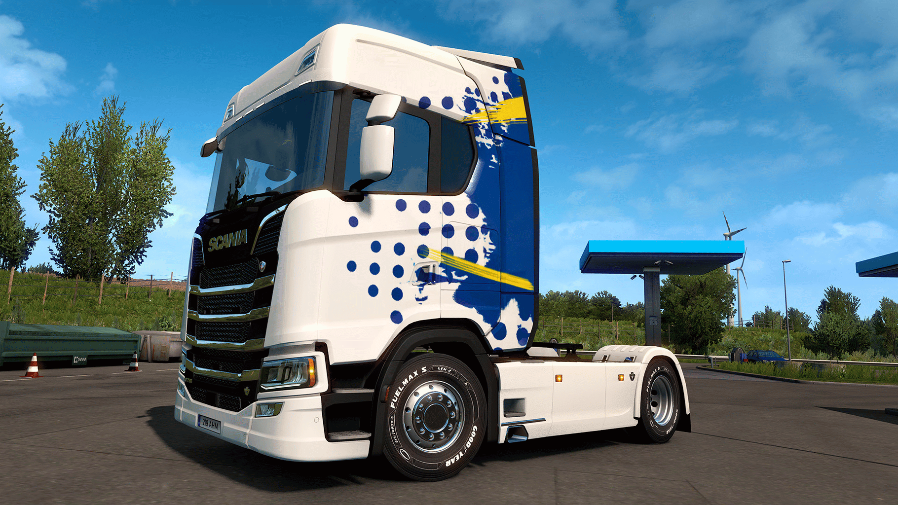 Euro Truck Simulator 2: Goodyear Tyres Pack screenshot