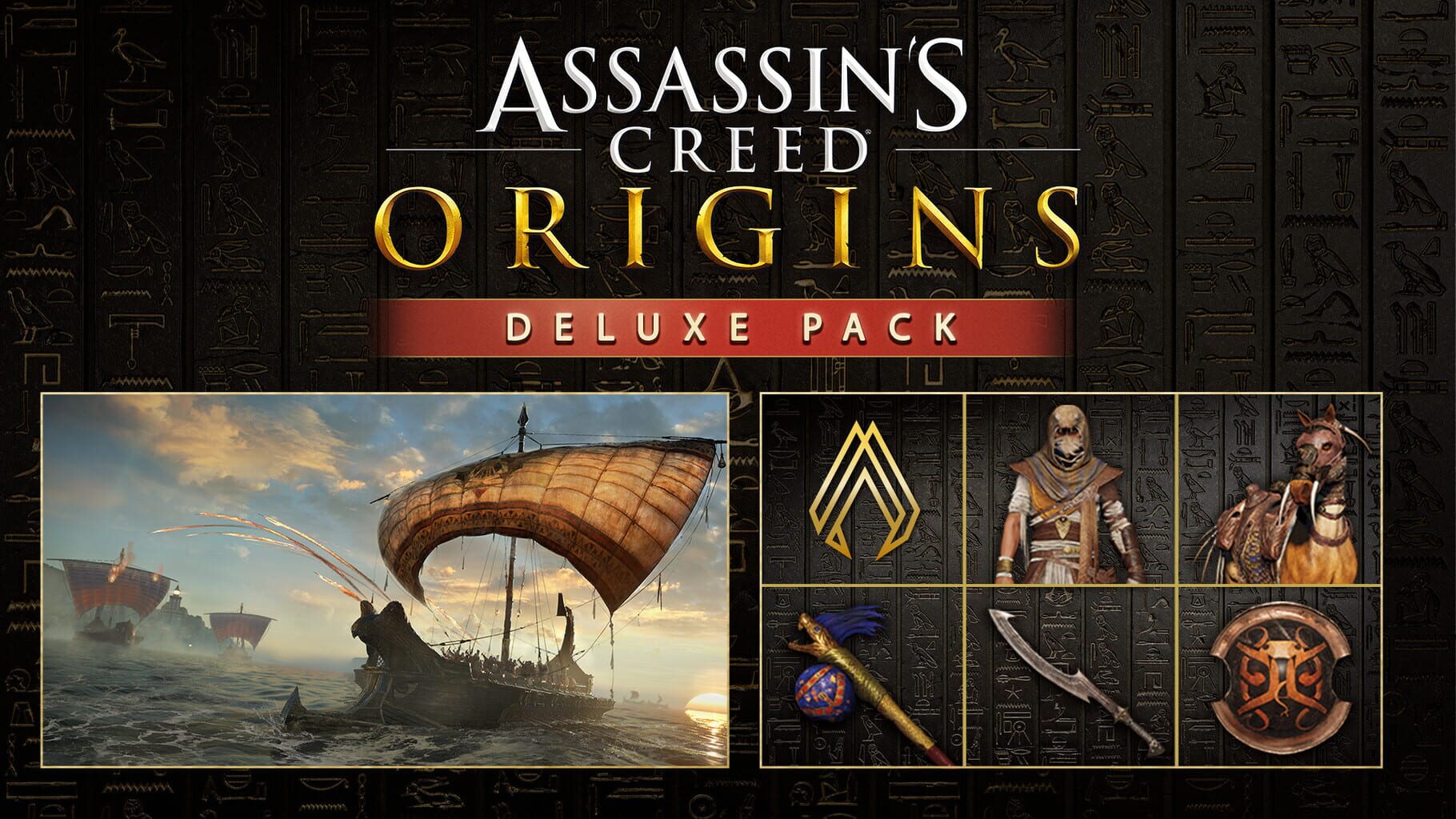 Captura de pantalla - Assassin's Creed Origins: Deluxe Pack