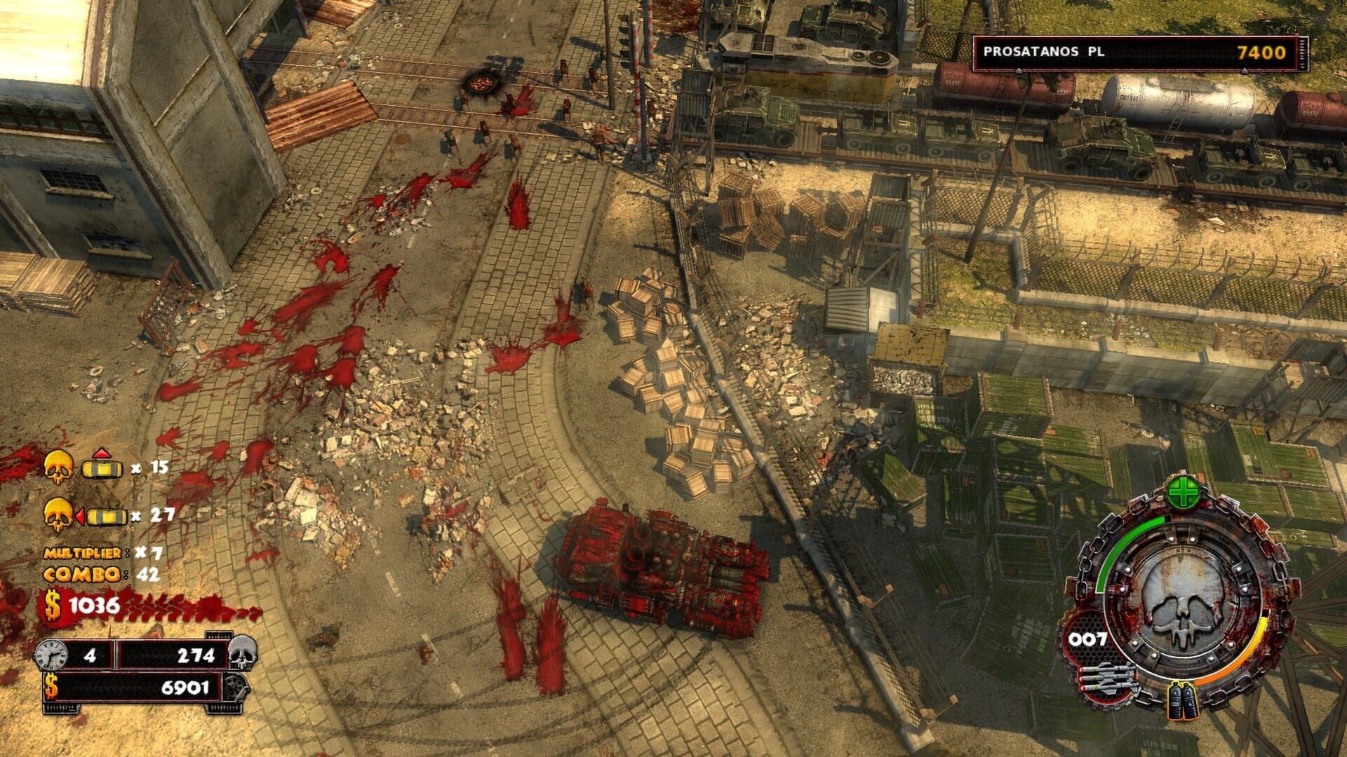 Zombie Driver HD: Apocalypse Pack - Screenshot