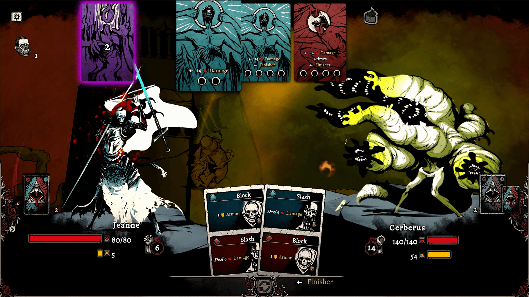 Nadir: A Grimdark Deckbuilder screenshot