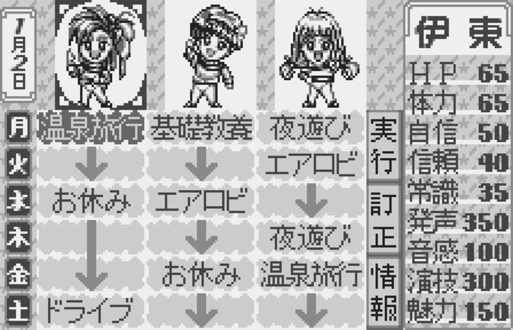 Tanjou Debut for WonderSwan screenshot