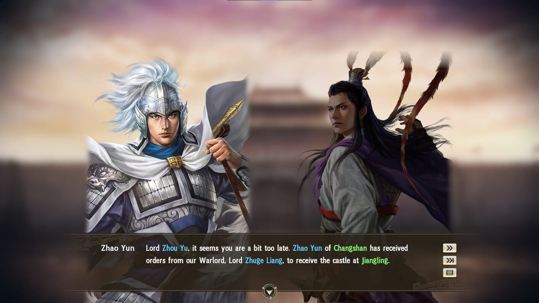 Romance of the Three Kingdoms XIII: The Subjugation of Southern Jing Province Event Set screenshot