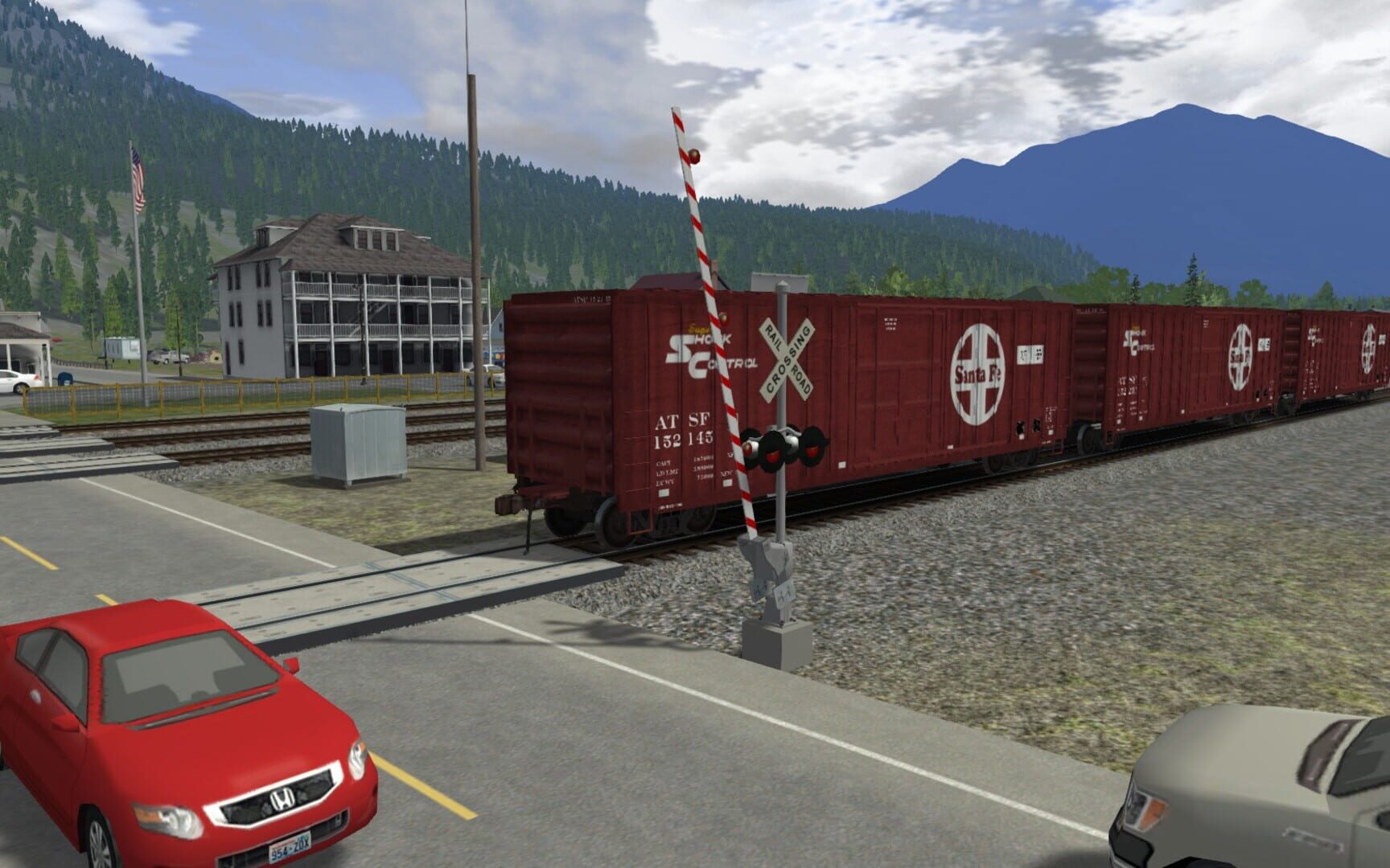 ATSF Wagon Pack 01 - Screenshot