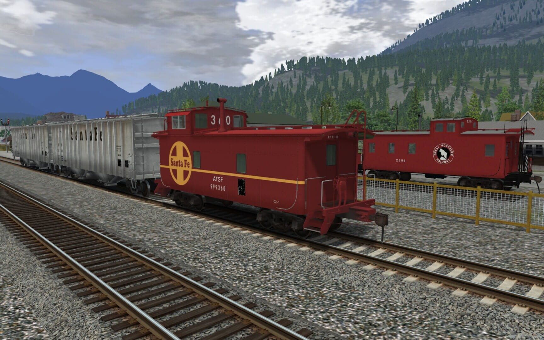 ATSF Wagon Pack 01 - Screenshot