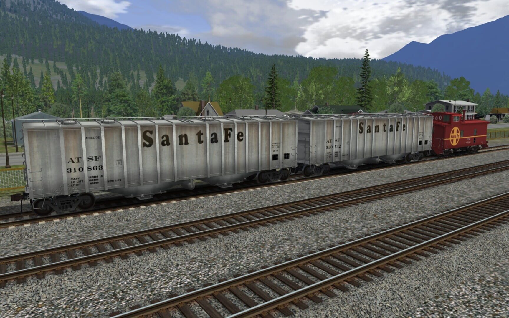 ATSF Wagon Pack 01 - Screenshot