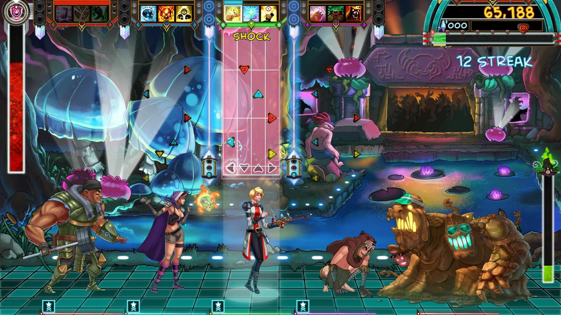 The Metronomicon: Slay the Dance Floor - Indie Game Challenge Pack 1 - Screenshot
