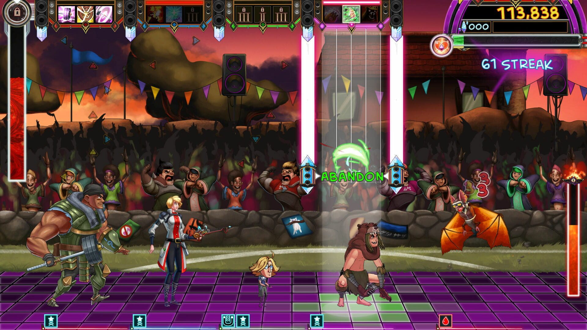The Metronomicon: Slay the Dance Floor - Indie Game Challenge Pack 1 - Screenshot