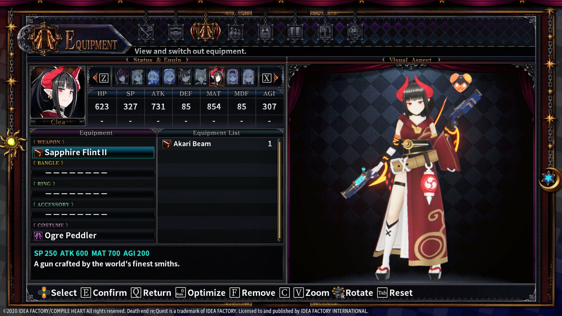 Death end re;Quest 2 - Ultimate Weapon Set - Screenshot