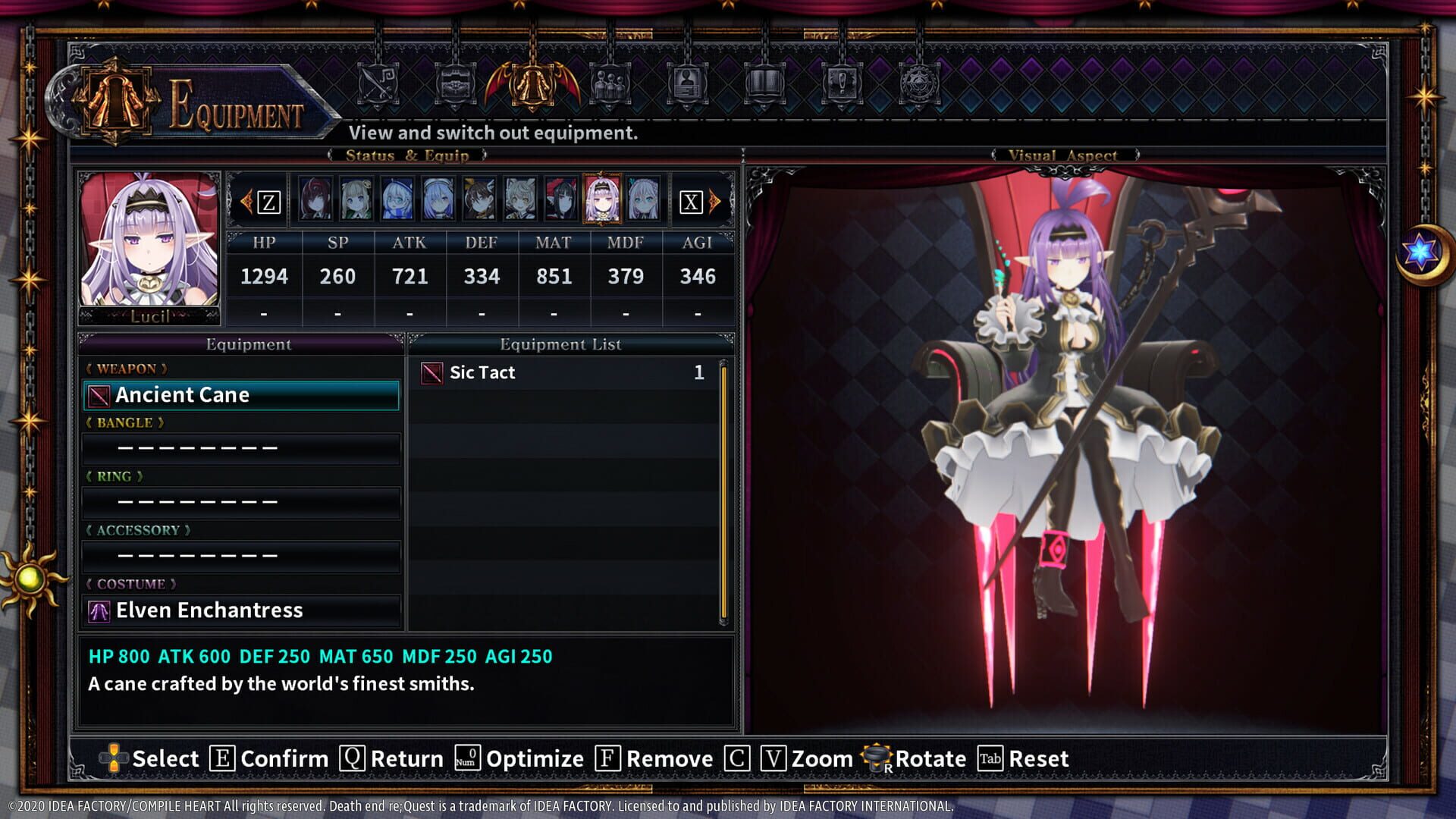 Death end re;Quest 2 - Ultimate Weapon Set - Screenshot